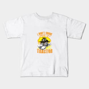 I Don't Snore I Dream I'm A Tractor Kids T-Shirt